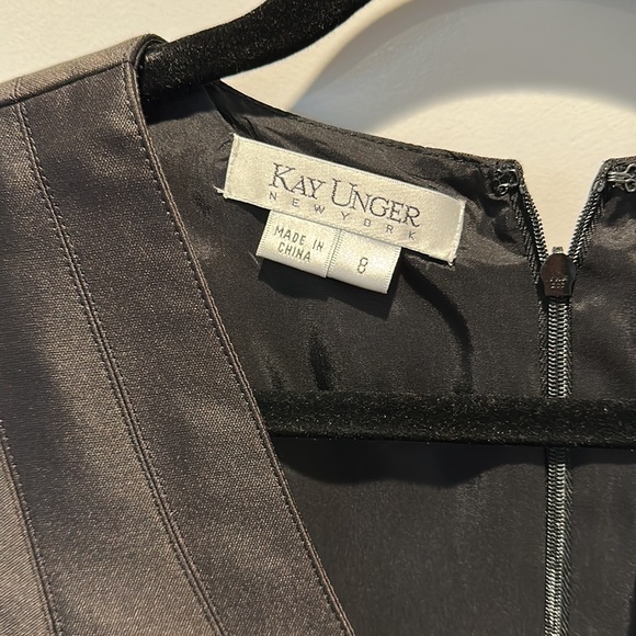 Kate Unger Silk Dress Size 8 - Picture 3 of 6